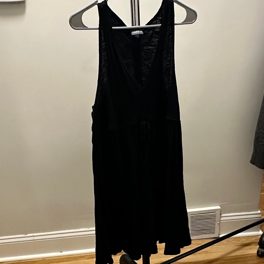 Torrid Black Shimmer Top